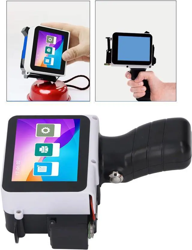 Alt view image 6 of 7 - Fafeicy Handheld Printer Portable Inkjet Printing Machine for Barcode Date Label Support Multi Languages Materials Handheld Printer