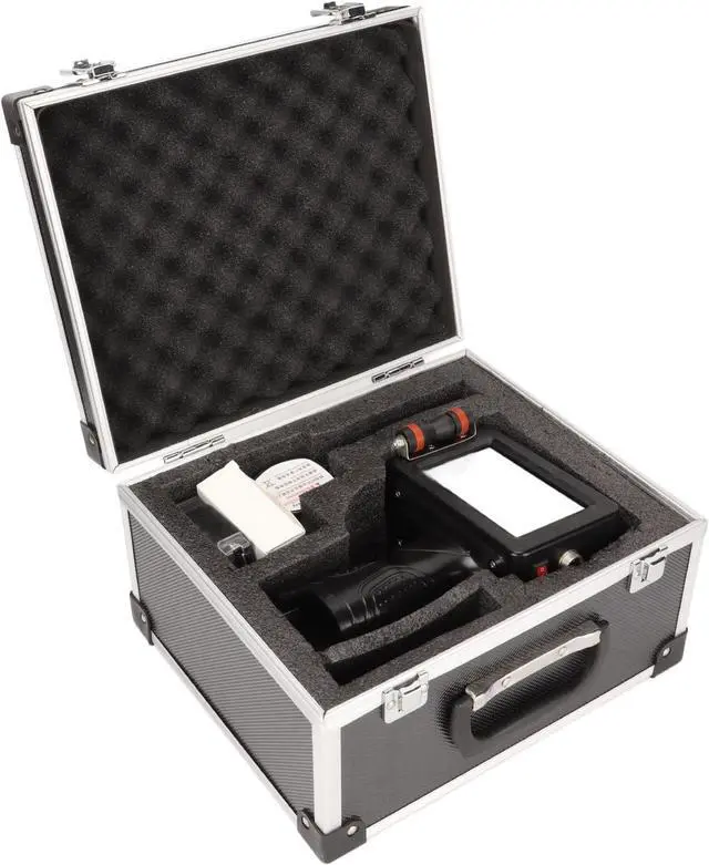 Alt view image 6 of 7 - Inkjet Printer, Handheld Coding Machine with 4.3in LCD Touchscreen and Quick Drying Ink, Portable Date Label Printer