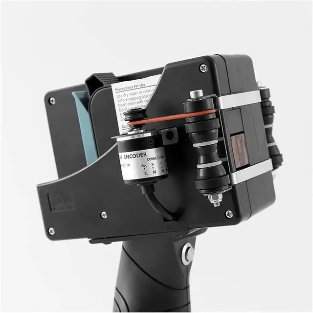 Alt view image 4 of 6 - Handheld Inkjet Printer 25.4mm Bar Batch Code Variable Date Number Expiry Date Label Portable Hand Jet Handheld Inkjet Printer Wide Coding Applications(1 Set Without Ink)