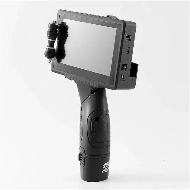 Main image of Handheld Inkjet Printer 25.4mm Bar Batch Code Variable Date Number Expiry Date Label Portable Hand Jet Handheld Inkjet Printer Wide Coding Applications(1 Set Without Ink)