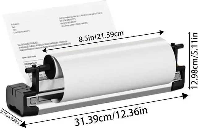 Alt view image 5 of 7 - Printer Holder | Inkless Mobile Printer Rack - Small Stand, Professional Holder for Home Travel Business Company Women Study Men