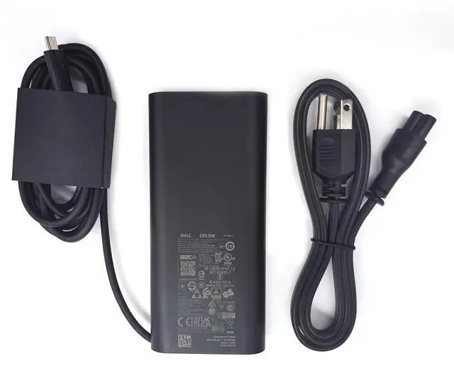 Main image of Laptop Charger 130W Watt USB Type C(USB-C) AC Power Adapter - XPS 9730 9530, Precision 3570 3580 3581 5470 5480 3470 3480, Alienware X14 R2, Inspiron 16 Plus 7630, HA130PM170