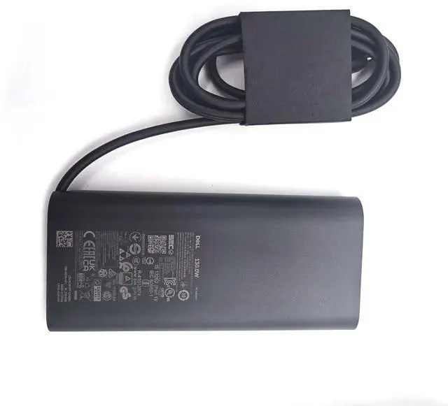 Alt view image 6 of 7 - Laptop Charger 130W Watt USB Type C(USB-C) AC Power Adapter - XPS 9730 9530, Precision 3570 3580 3581 5470 5480 3470 3480, Alienware X14 R2, Inspiron 16 Plus 7630, HA130PM170