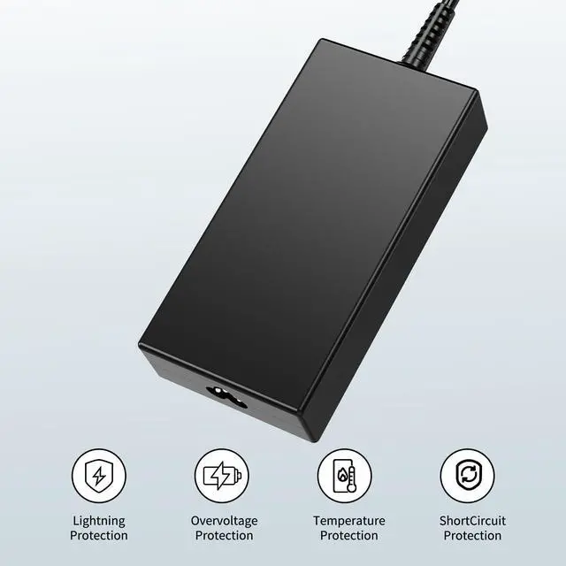 Alt view image 5 of 6 - 180W AC Adapter Fit for Dell Precision 7510 7520 7530 7540 7550 7560 Laptop Charger 180 Watt Dell Power Supply Cord FA180PM111 HA180PM180 DA180PM111 Dock WD19 WD22TB4