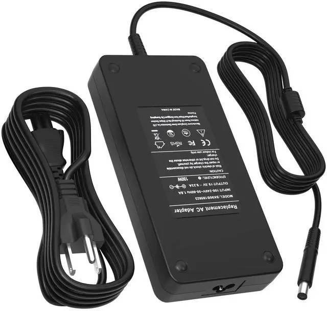 Main image of Quekawi 180W 130W AC Charger Compatible with Dell Docking Station WD19 WD19S WD19TB WD19TBS WD22TB4 WD15 SD25 WD25 D6000 D6000S TB15 TB16 TB18DC K16A K16A001 K17A001 Business Thunderbolt