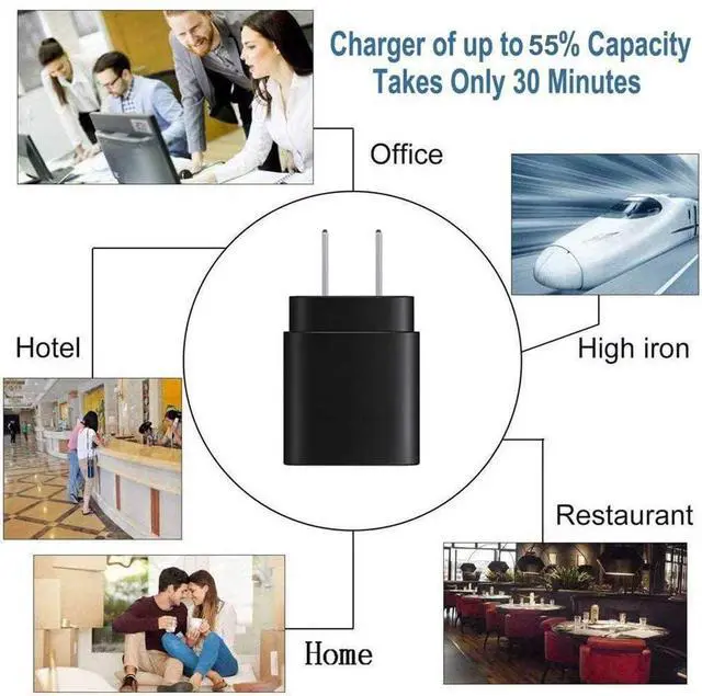 Alt view image 7 of 7 - Samsung USB C Charger Block 25W PD Super Fast Charger Type C Wall Plug Adapter Quick Charging for Samsung Galaxy S25/S24/S23/S22/S21/S20/Z Fold 3/4/5/Note20