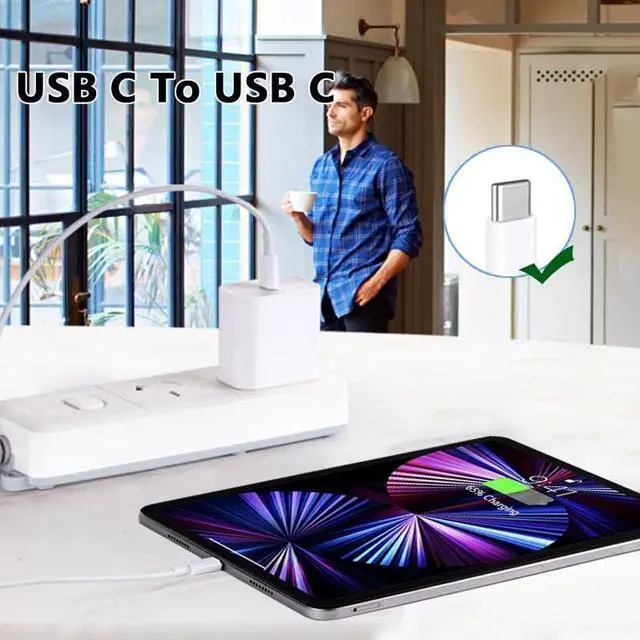 Alt view image 6 of 7 - Pixel 8/7/6/5/4/3 Fast Charger, 2Pack 20W USB C Charging Block for Google Pixel 8/8 Pro/7/7 Pro/7a, 6a/6/Pro, 5/4/3/2/XL, Phone 15, Galaxy, Android Phones + 6FT USB C Cable Cord