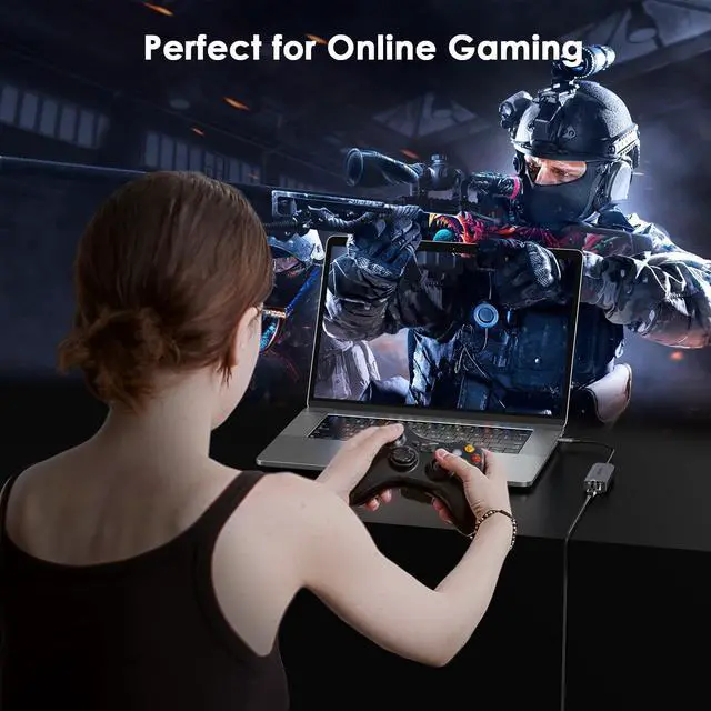 Alt view image 4 of 7 - USB C to Ethernet Adapter 5G, WAVLINK 5G Ethernet Adapter for Laptop, Compatible with Type C Device to Network for MacBook, XPS, iPad Pro-USB3.1 Gen 2 Required