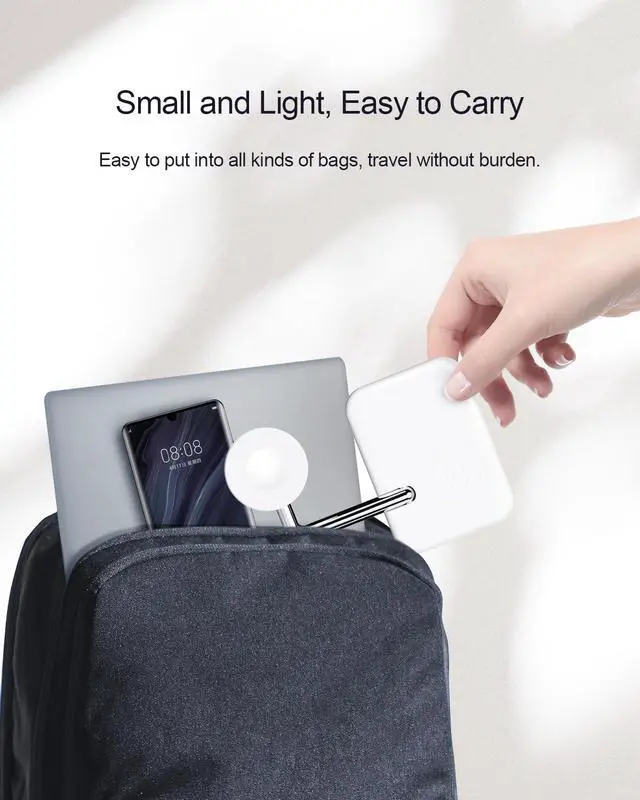 Alt view image 2 of 7 - MAKAQI 2 in 1 Charger Stand for Apple Watch and AirPods, Foldable Watch Charging Dock Compatible with Apple Watch Series Ultra/10/9/8/7/6/Se/5/4/3 & Airpods Pro/4/3/2/1