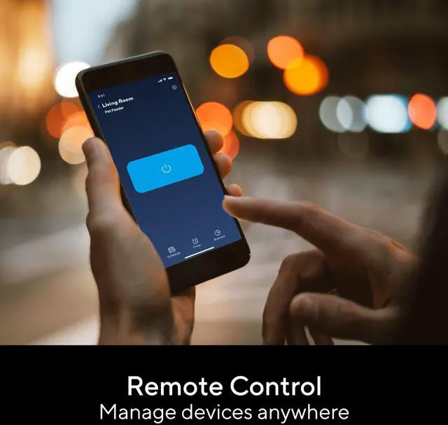 Alt view image 6 of 7 - UTEC Smart Plug, Wi-Fi Mesh Outlet, 15A Ultra Efficient Smart Plug Compatible with Alexa, Google Home & IFTTT, No Hub Required, 2.4GHz Wi-Fi Only, Remote Control, ETL Certified