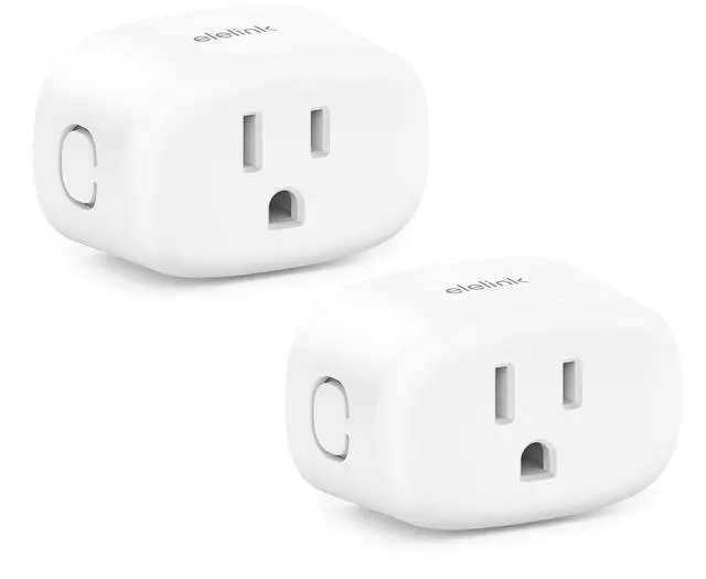 Main image of Smart Plug, Smart Plugs That Compatible with Alexa & Google Home, Smart Outlet with Retome Control, Timer & Schedule, WiFi Outlet for Home, No Hub Required, 2.4GHz Wi-Fi Only, 2 Pack