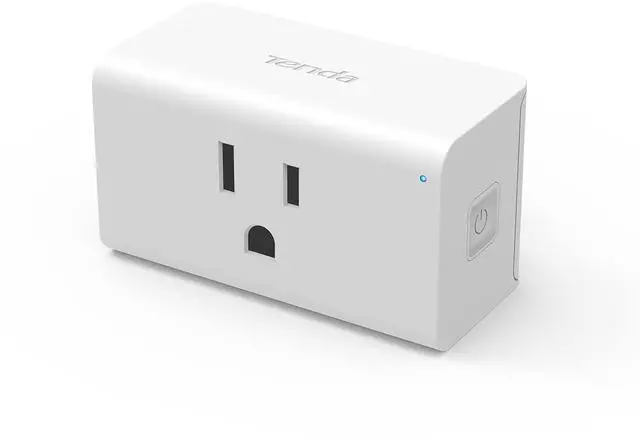 Main image of TENDA SP6 Smart Plug WiFi Outlet Switch, Works with Alexa & Google Assistant for Voice Control, Remote Control via App, Timer & Schedule Function, 15A Easy Install, Compact Design, FCC ETL Certified