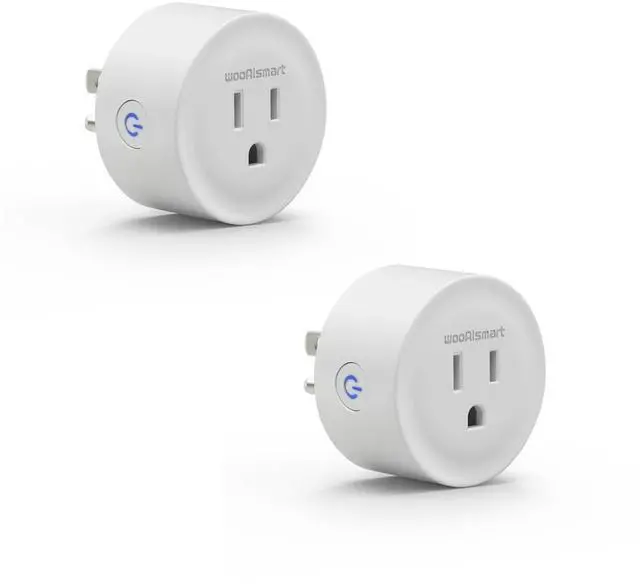 Main image of wooaismart Smart Plug, WiFi Plugs Work with Alexa & Google Assistant, Smart Outlet with Timer & Group Controller, WiFi Outlet for Home, No Hub Required, ETL & FCC Certified, 2.4GHz WiFi, 10A, 2 Pack
