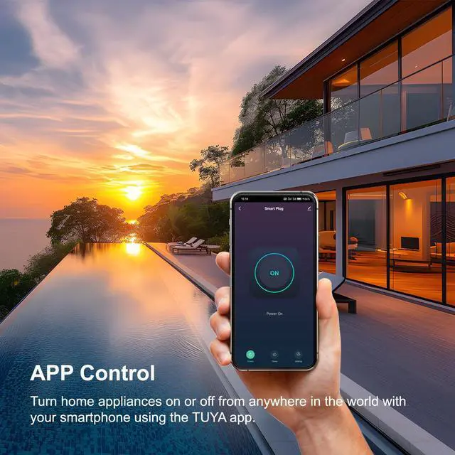 Alt view image 5 of 7 - wooaismart Smart Plug, WiFi Plugs Work with Alexa & Google Assistant, Smart Outlet with Timer & Group Controller, WiFi Outlet for Home, No Hub Required, ETL & FCC Certified, 2.4GHz WiFi, 10A, 2 Pack