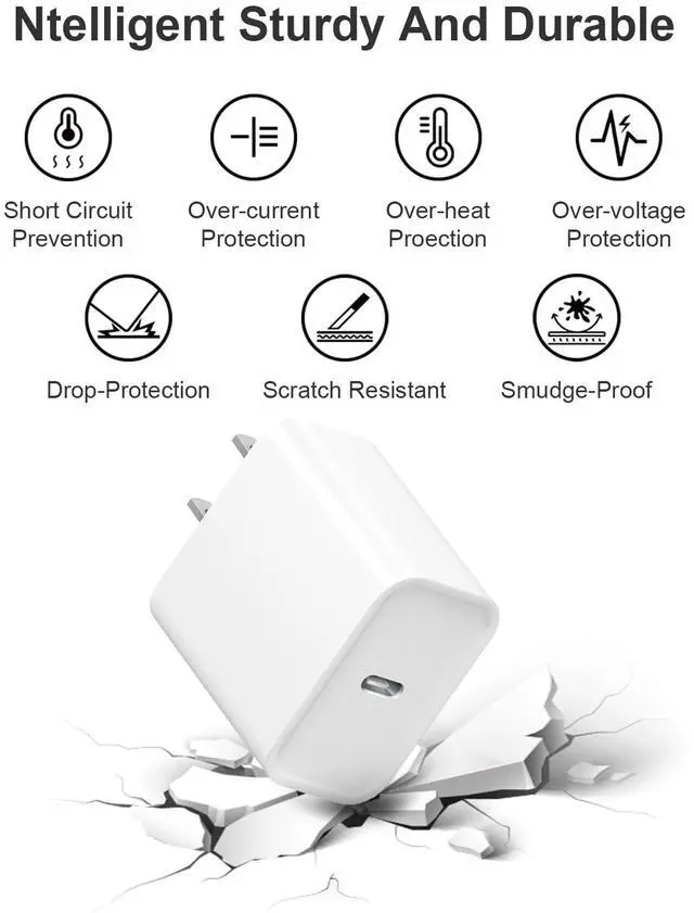 Alt view image 4 of 7 - for Apple Watch Charger 3 in 1 Magnetic iWatch Charger with USB-C Fast Charging Cable 4FT with 12W Wall for iPhone Apple Watch Series Ultra SE 11 10 9 8 7 6 5 4 3 & iPhone 17/16/15/Galaxy S23