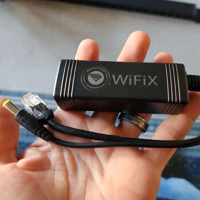 Alt view image 3 of 5 - Active PoE Splitter | 48V to 12V | 3A PoE+ - 10M/100M/1000M/2500M Support, 2.1mm Power Plug Tip for Outdoor LoRaWAN Miners, Routers, WiFi, Hotspots, Cameras and More