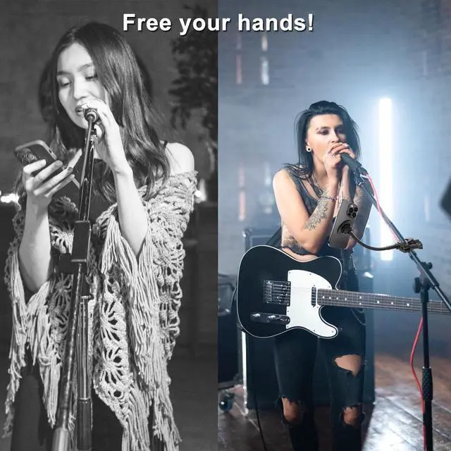 Alt view image 6 of 7 - for Magsafe Mic Stand Phone Holder, Flexible Phone Holder for Microphone Stands Super Magnets iPhone Mic Stand Holder Music Stands Phone Mount for iPhone 15 14 13 12 Pro Max Plus Max Mini