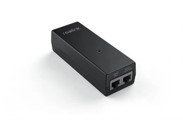 Main image of Gigabit PoE Injector, Convert Non-PoE to PoE, Supplies PoE+ (30W) or PoE (15.4W), Distance up to 100m, Plug & Play, Suitable for Reolink PoE Cameras/Reolink Video Doorbell PoE, P030U05