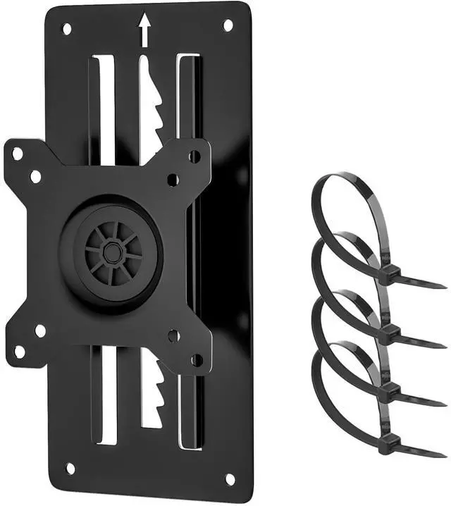 Main image of Premium Height Adjustable Monitor Wall Mount up to 35 inch Ultrawide Screen, Low Profile VESA Wall Mount Monitor Holds up to 22 lbs, Full Motion Computer Monitor Mount, VESA 75/100, Black