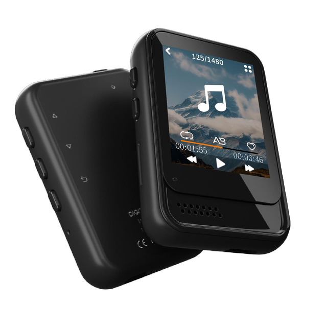 Lettore MP3 Bluetooth 5.3 Con Touch Screen, 16 GB Interni, Slot Micro SD Fino A 256 GB, FM Radio, Registrazione Vocale E Altoparlante HD – Colorcool M8
