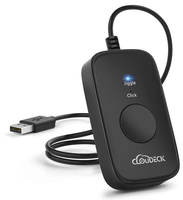 Main image of USB Mouse Jiggler - Undetectable Auto Mouse Mover with ON/Off, Keeps PC Awake, Plug-and-Play, Driver-Free