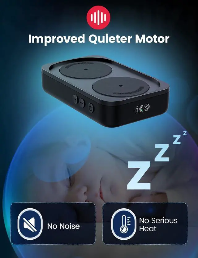 Alt view image 6 of 7 - Undetectable Mouse Mover Jiggler, 100% Random Mouse Movement Device, Mechanical Mouse Shaker with Adjustable Interval Timer, No Need to Align Optical Sensor, Quiet Vibration Keep PC Active
