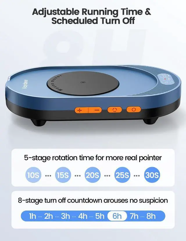 Alt view image 5 of 7 - M4 Utra Mouse Mover with APP, Undetectable Mouse Jiggler Device with Remote Control and Timer Function, Driver-Free Shaker Wiggler Mouse Movement Simulation for Computer Awakening