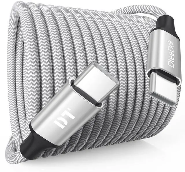 Main image of 25 ft USB C Cable Extra Long 40W Fast Charging Type C Cord, USBC 2.0 to USB-C Fast Charge for iPhone 17/16/15 Android Phone Tablet Camera Dash Cam Webcam Game Controller