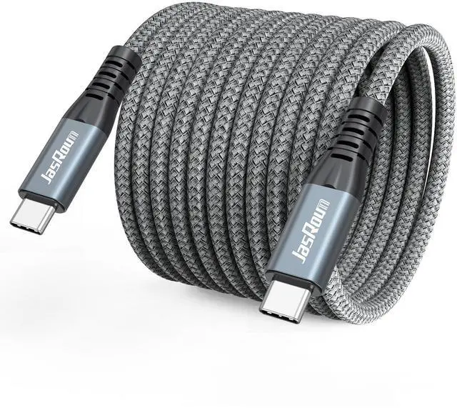 Main image of USB C Cable 15ft with USB3.2 Gen 2 Standard, 20Gbps High Speed Data Transfer & 140W Charging & 4K@60Hz Video USB-C to Type C Cord for Monitor Game Controller Hub Dock Laptop Phone Camera etc.