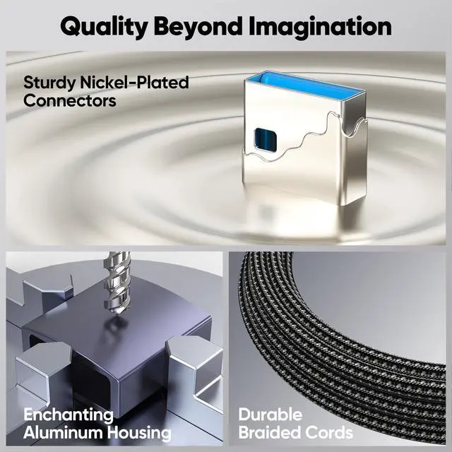 Alt view image 2 of 7 - USB to USB Cable 15 Feet, 5Gbps Long USB 3.0, 15W Type A Male to Male Cord Data Transfer & Fast Charging Double Sided USBA Wire for DVD Player Hub Laptop Cooler Monitor Computer PC TV