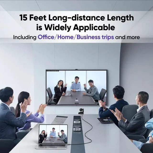 Alt view image 3 of 7 - USB to USB Cable 15 Feet, 5Gbps Long USB 3.0, 15W Type A Male to Male Cord Data Transfer & Fast Charging Double Sided USBA Wire for DVD Player Hub Laptop Cooler Monitor Computer PC TV