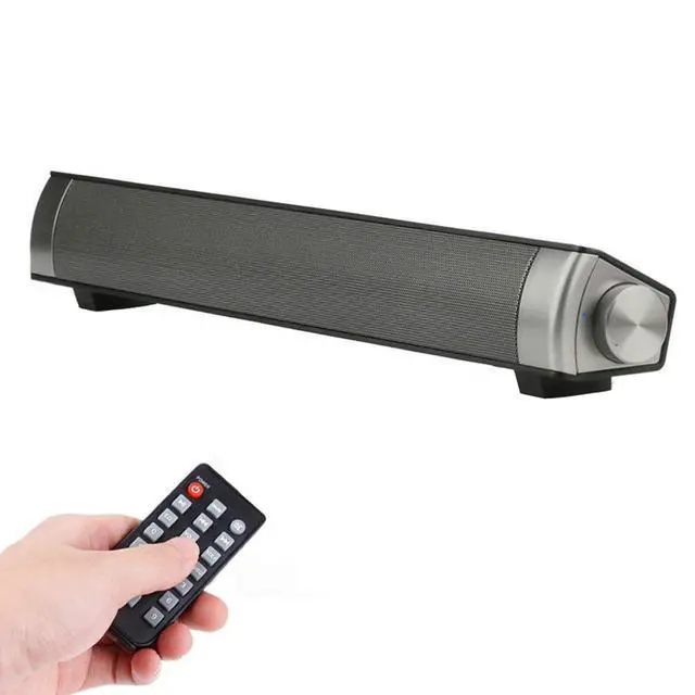 Main image of Computer Speakers for Desktop, Wired and Wireless Computer Sound Bar, Stereo USB Powered Mini Soundbar Speakers for PC Tablets Laptop Desktop Projector Cellphone