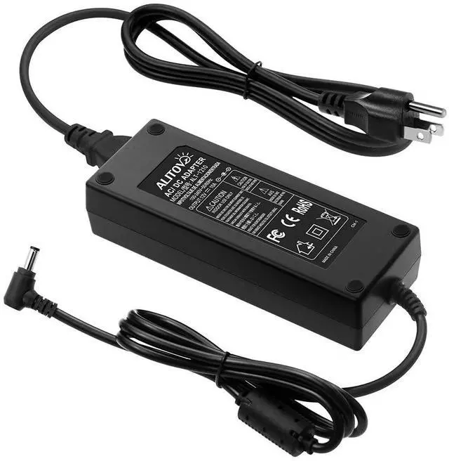 Main image of 12V Power Supply 10A 120W AC Adapter 100-240V 50-60HZ Transformer AC to DC Converter 12 Volt 10 Amp with 5.5x2.5mm Output Jack for 5050 3528 LED Strip Light CCTV Cameras 3D Printer