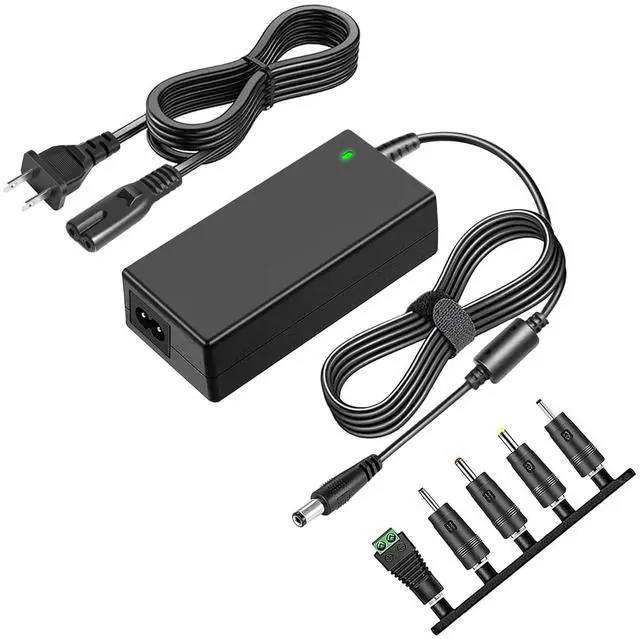 Main image of 12V 3.5A Power Supply Adapter AC 100-240V to DC 12 Volt 3.5A 42W Converter with 5 Tips for 12V LED Light Strip, CCTV Camera Security System, LCD Monitor, Router, Speaker etc.