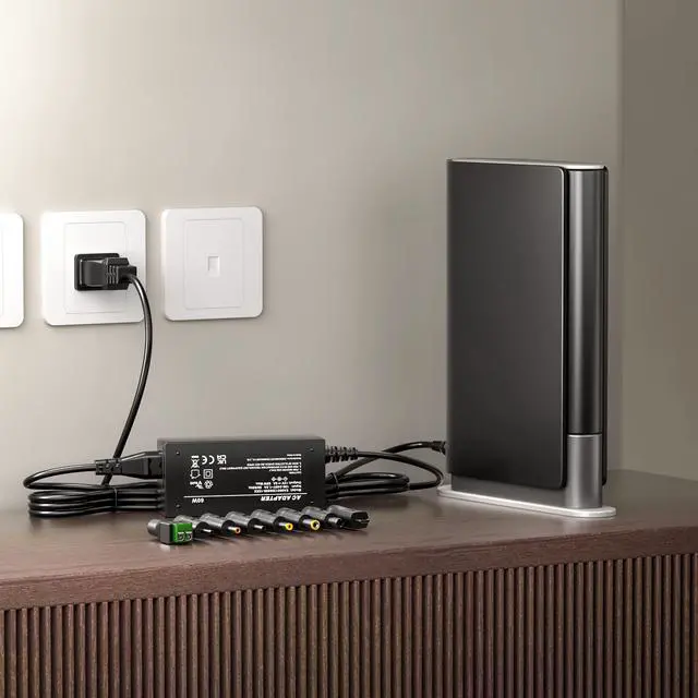 Alt view image 7 of 7 - 12V 5Amp Power Supply Adapter, AC 100-240V to DC 12Vdc 5A 3.5A 3A 2A 1A Replacement Power Cord Converter for LED Strip Light DVD Player CCTV Security Camera Sceptre Onn HP Dell AOC Monitor