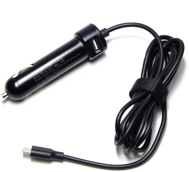 Main image of 12-24V DC 65W Car Charger Compatible with Dell Latitude 13 14 15 5430 7210 Precision 3570 XPS 13 Plus Laptop Power Supply Compatible with Lenovo Asus HP Acer 65W Car Charger