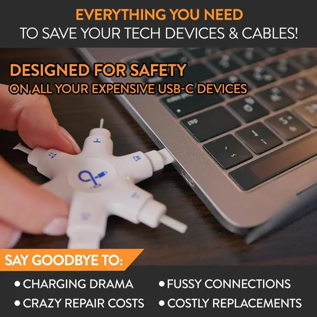 Alt view image 5 of 6 - USB-C Multi-Tool Phone Cleaning Kit | Clean Repair & Restore Cell Phone Tablet & Laptop USB C Ports & Cables | Fix Unreliable & Bad Connections | Extend The Life of Your Tech Devices (Black)