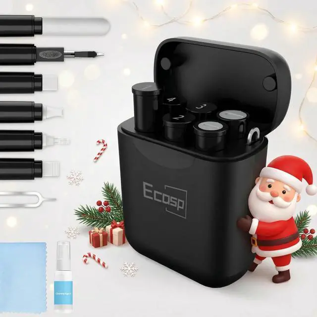 Main image of Cleaner Kit for AirPod, Multi-Tool iPhone Cleaning Kit, Cell Phone Cleaning Repair & Recovery iPhone and iPad (Type C) Charging Port, Lightning Cables, and Connectors, Easy to Store and Carry Design