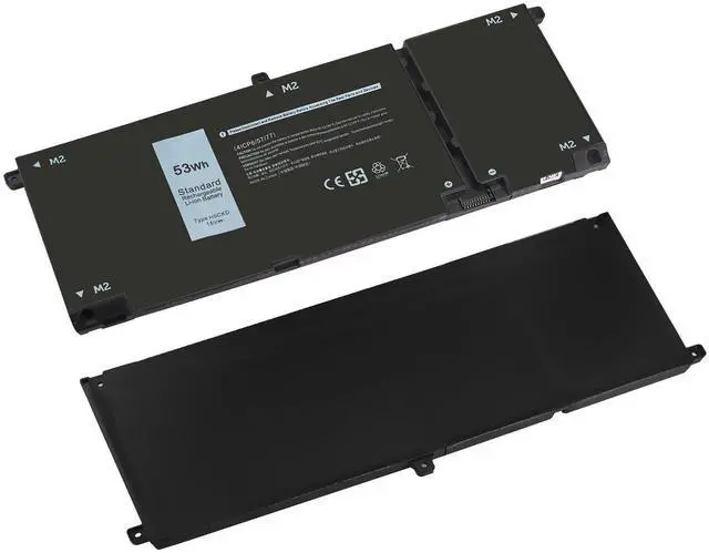 Alt view image 4 of 6 - H5CKD Laptop Battery Replacement for Dell Inspir-on 5400 5406 7405 7300 7306 7500 7506 2-in-1 Silver 5300 5301 5401 5402 5408 5409 5501 5502 5508 5509 Series.