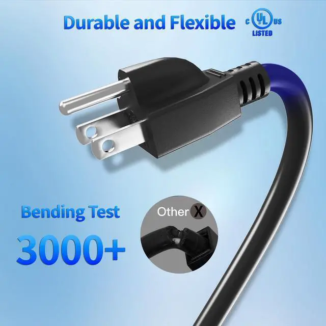 Alt view image 4 of 7 - 15FT Extension Cord with Waterproof Switch, 14AWG 1875W Black Outdoor Heavy Duty 3 Prong Extension Cable, 14/3 SJTW Extension Cords Control Switch ON/Off 15A 125V Grounded Plug Receptacle, UL Listed