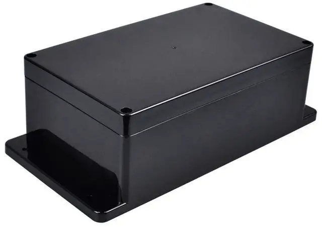 Main image of IP65 Plastic Project Box ABS Waterproof Electronic Enclosure Junction Box with Fixed Ear 7.8" x 4.7" x 3"