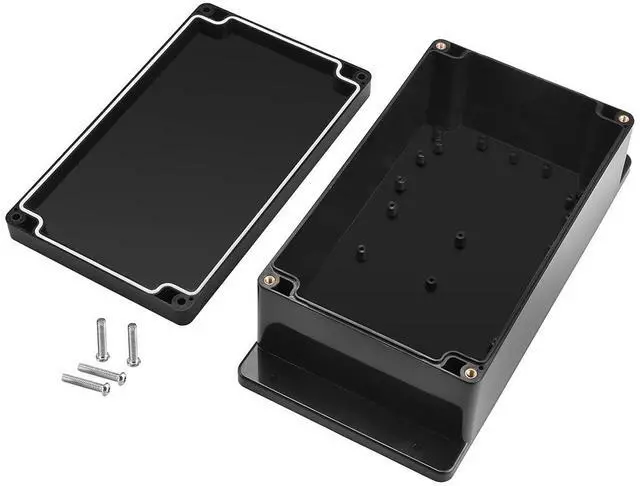 Alt view image 3 of 7 - IP65 Plastic Project Box ABS Waterproof Electronic Enclosure Junction Box with Fixed Ear 7.8" x 4.7" x 3"