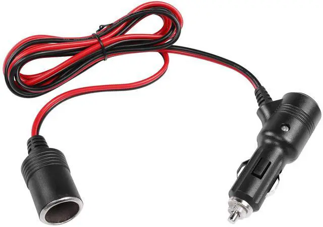 Main image of 12V 24V Car Cigarette Lighter Plug to Socket Power Cable with On Off Switch,Car Cigarette Lighter Male to Female Outlet Extension Cord with 15A Fuse(2M/6.6FT)