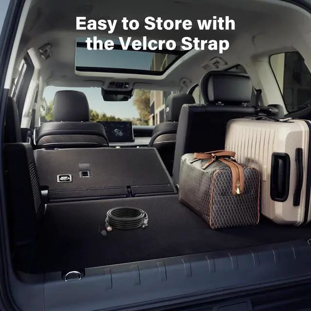 Alt view image 6 of 6 - 12V/24V Car Cigarette Lighter Extension Cord 15 FT,16AWG Heavy Duty Extension Wire with 15A Spare Fuse,Auto DC Power Plug Connector for Car Inverter/Air Pump/car Refrigerator,Male to Female Socket