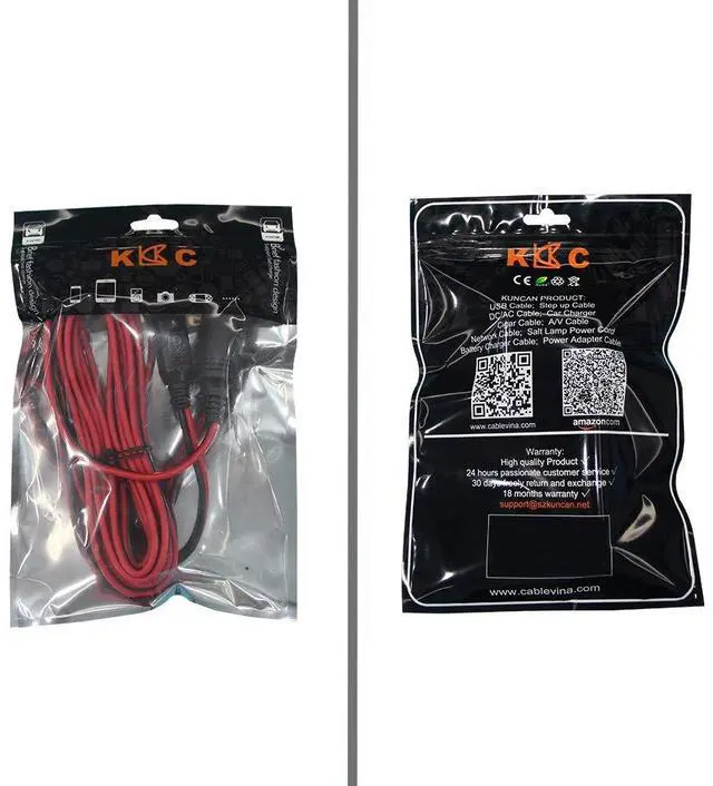 Alt view image 7 of 7 - Cigarette Lighter Extension Cord Plug 13FT - 14AWG Car Charger Cable 12-24v Male Plug to Female Socket 15A Power Adapter with LED Lights for Air Compressor Tire Pump Cooler Fridge