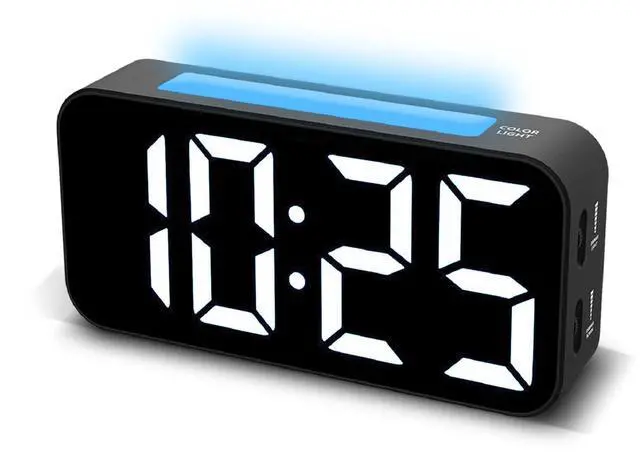 Main image of Loud Alarm Clocks for Bedrooms Heavy Sleepers, Digital Clock with Night Light, Large Display, Dual Alarm, Snooze, Dimmable Bedside Alarm Clock for Kids Teens Boys Girls