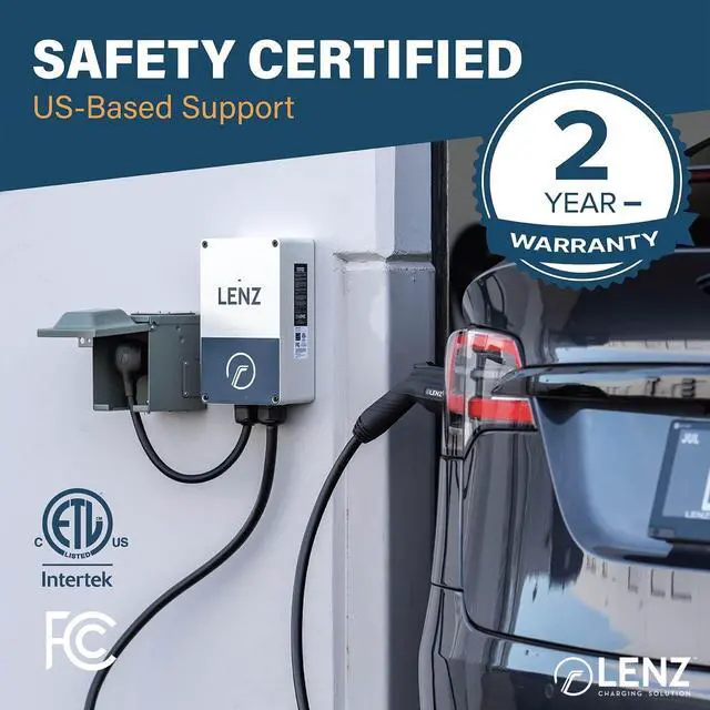 Alt view image 2 of 7 - 50 Amp 125/250V NEMA 14-50 Power Outlet Box, Outdoor Weatherproof Lockable Receptacle, ETL Certified, for EVs, RVs, Campers, Trailers, Motorhomes, and Home Use