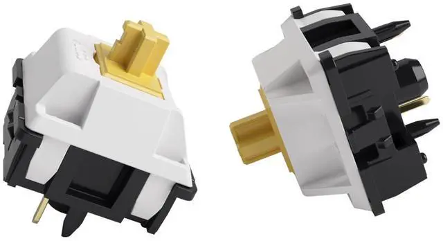 Alt view image 4 of 6 - V3 Penguin Tactile Silent Keyboard Switch for Mechanical Gaming Keyboard, 5-Pin 50gf Quiet Pre-Lubed Switches with Standard MX Structure (45pcs)