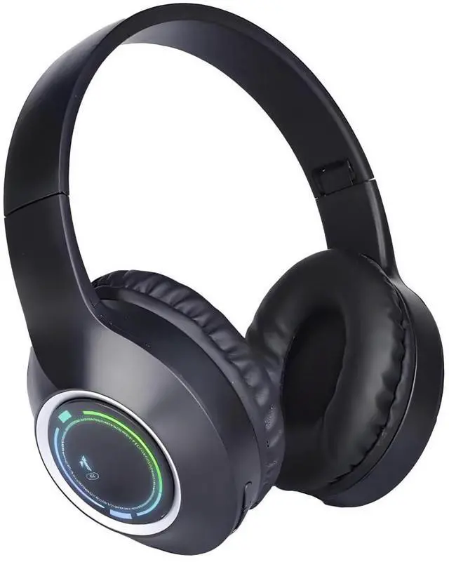 Main image of Bluetooth Headphones Over Ear,Wireless Headphones Low Latency, Hands-Free Calls, Noise Reduction Headphones Deep Bass, HiFi Stereo Foldable Headset for Sports Travel Cellphone Tablet Office