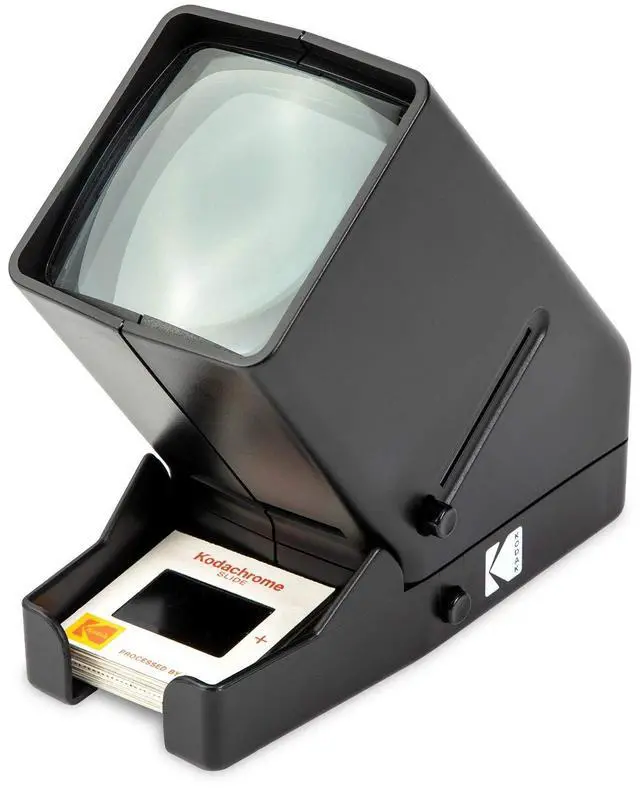 Main image of 35mm Slide and Film Viewer - Battery Operation, 3X Magnification, LED Lighted Viewing for 35mm Slides & Film Negatives